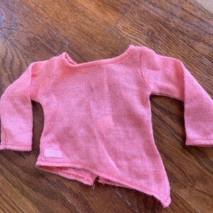 American Girl Isabelle Coral Sweater